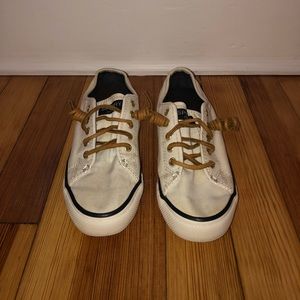 Sperry Cream/ White Crest Vibe Sneaker Women 5